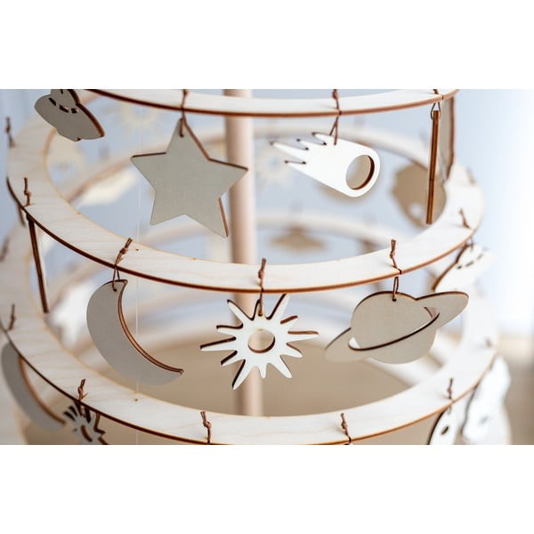 8 puidust jõulukaunistuste komplekt Medium - Spira-image-1