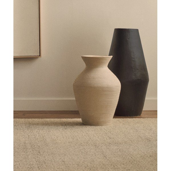 Kreemikas kõrge papjeemašee vaas (kõrgus 51 cm) Pria - Kave Home-image-2
