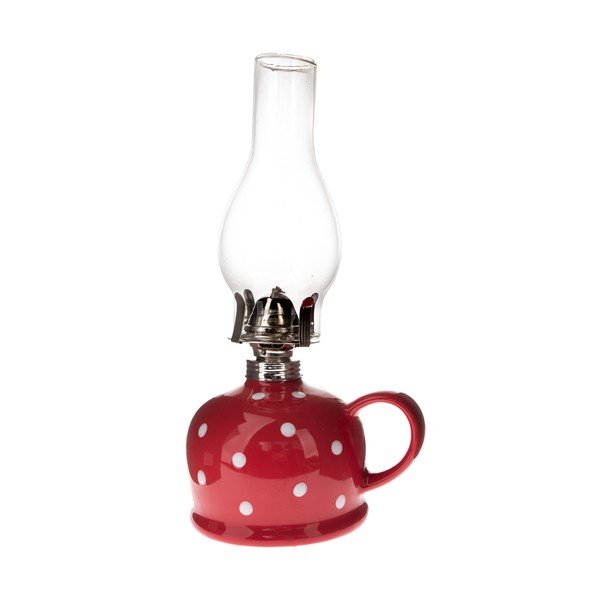 Keraamiline petrooleumilamp (kõrgus 28 cm) - Dakls