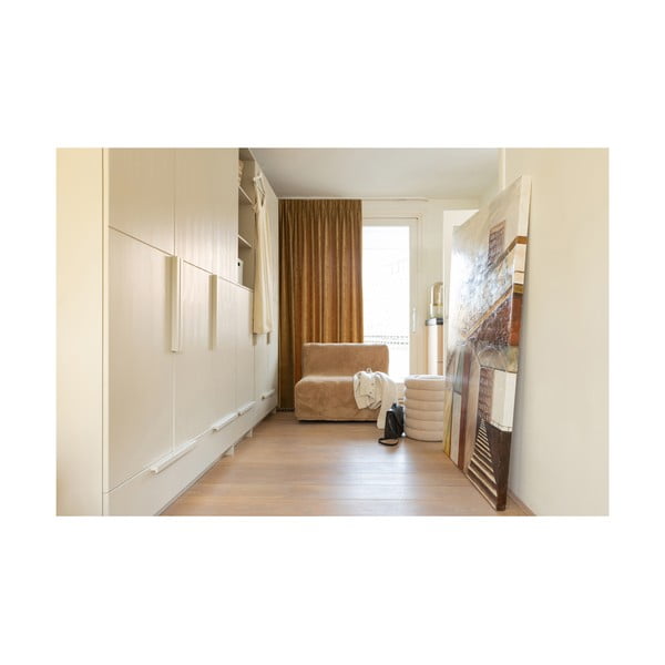 Kreemjas modulaarne männi puitkapp 95x215 cm Pure - WOOOD-image-1