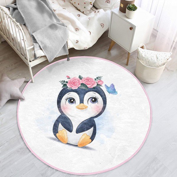 Valge laste vaip ø 100 cm Comfort - Mila Home-image-4