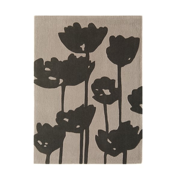 Koberec Asiatic Carpets Harlequin Flower Grey, 120x170 cm