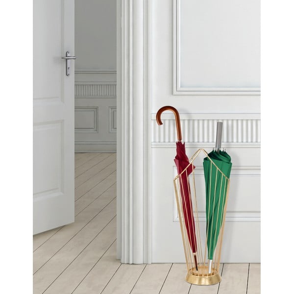 Kuldne vihmavarjualus, kõrgus 60 cm Glam - Mauro Ferretti-image-1