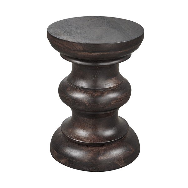 Ümmargune mangopuidust abilaud ø 30 cm Jonah - WOOOD