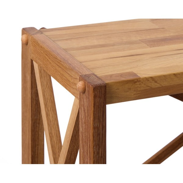 Tammepuidust riiul 70x161 cm X-Shelf - Unique Furniture-image-4