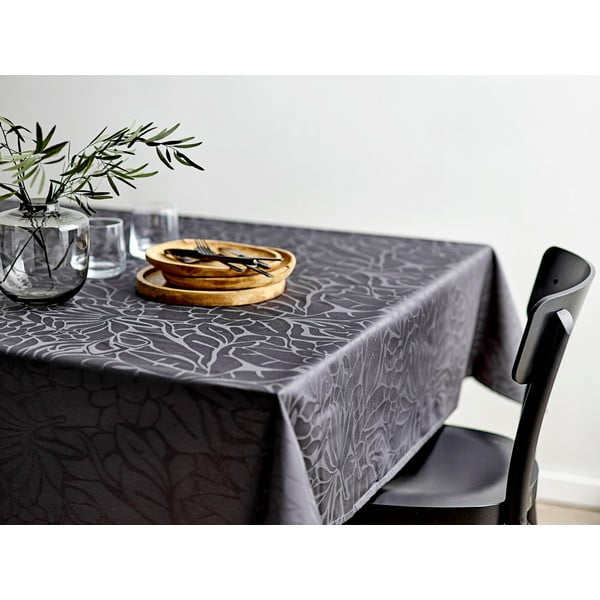 Damast laudlina 140x370 cm Abstract leaves - Södahl-image-1