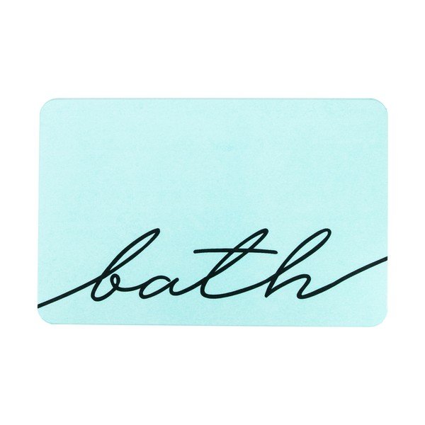 Helesinine vannitoamatt 39x60 cm Bath - Artsy Doormats