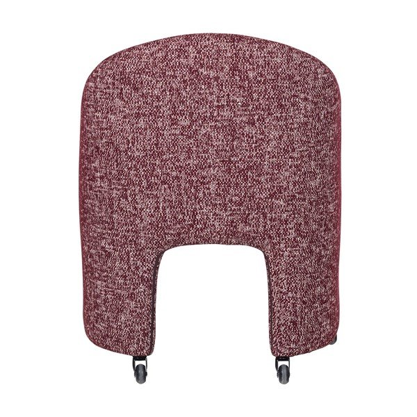 Burgundia värvi polsterdatud kontoritool Cordo - WOOOD-image-4