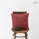 Linane padjakate 45x45 cm Marsala - Linen Tales