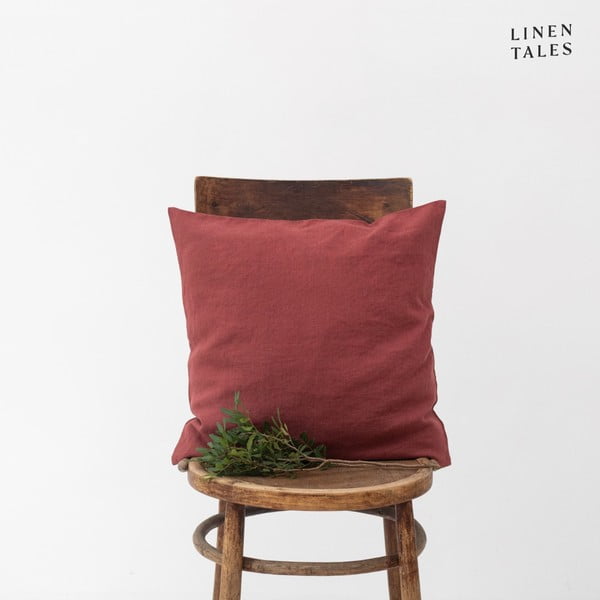 Linane padjakate 45x45 cm Marsala - Linen Tales