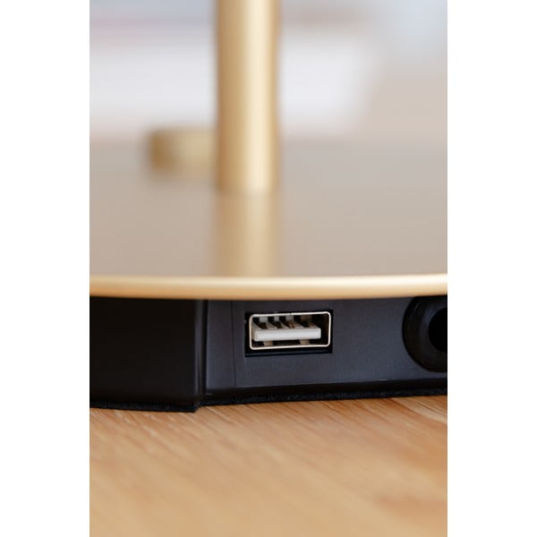 Roosa dimmerdatav LED lauavalgusti metallist lambivarjuga (kõrgus 41,5 cm) Asteria Table - UMAGE-image-4