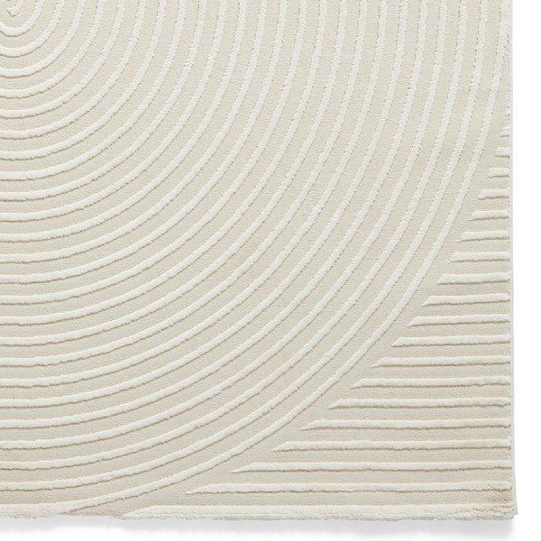Kreem taaskasutatud kiududest pestav vaip 160x230 cm Flores - Think Rugs-image-4