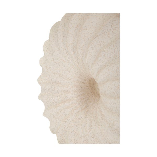 Kreemikas keraamiline laualamp tekstiilist varjuga (kõrgus 40 cm) Anemone - Mauro Ferretti-image-4