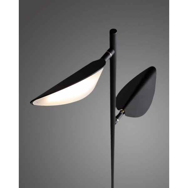Must LED-põrandavalgusti (kõrgus 150 cm) Veleira - Kave Home-image-3