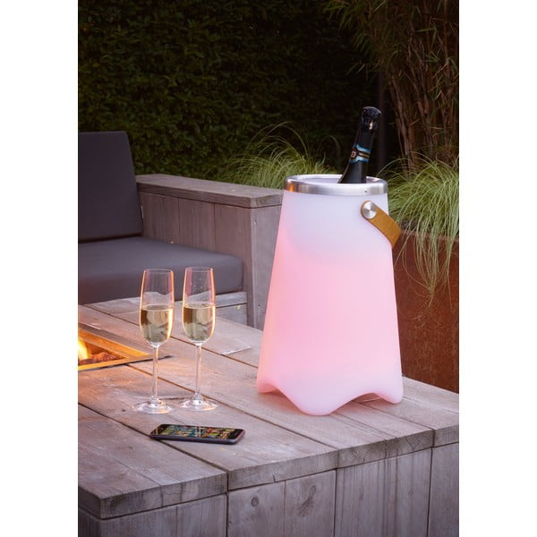 LED päikesepaneeliga välisvalgusti koos kõlariga (kõrgus 38 cm) Jamaica - Trio-image-1