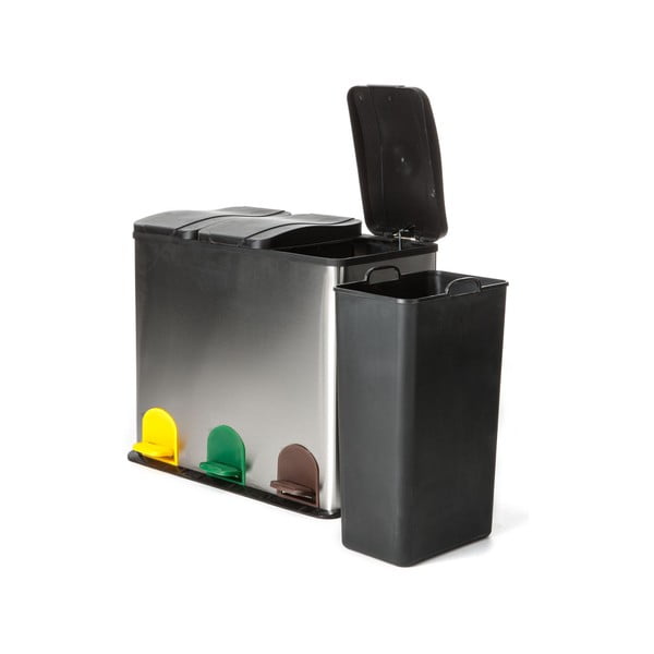 Hõbedast prügikast, 60 l Recycle - Tomasucci-image-2