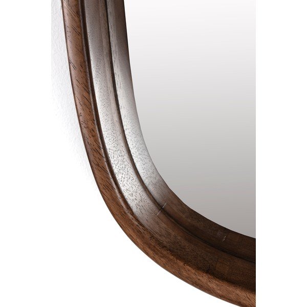 Puidust raamiga seinapeegel 50x50 cm Nyko - White Label-image-3