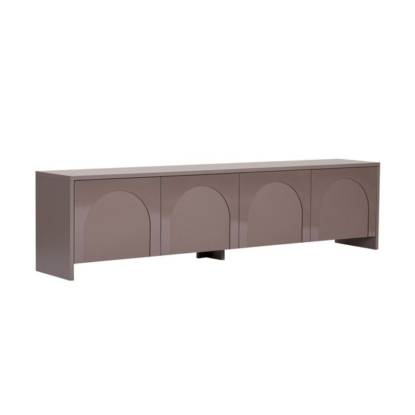 Taupe-hall telekaalus 180x45x32 cm Aurelia - Kalune Design