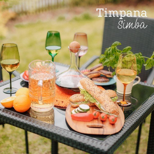 Set zahradního nábytku z umělého ratanu Timpana Simba-image-4