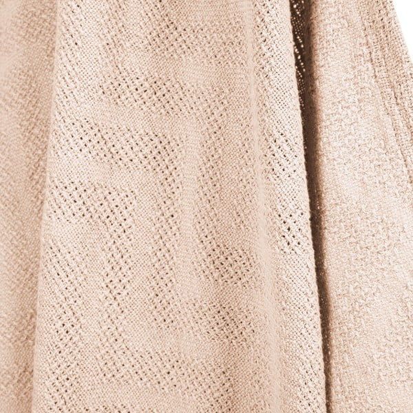 Beež puuvillane kootud beebitekk 80x80 cm Frosty Almond - Roba-image-2