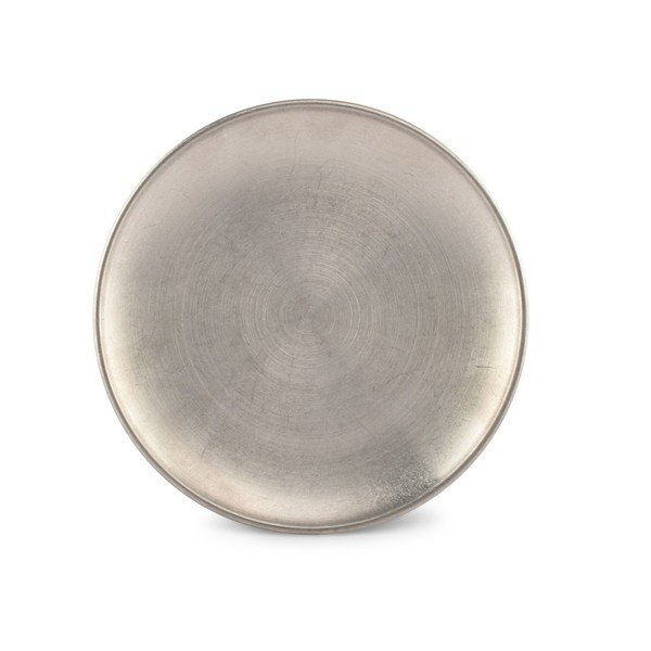 Hõbedane magustoidu metalltaldrik ø 17 cm Serve - BonBistro