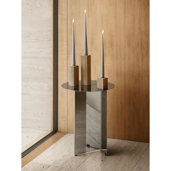 Puidust küünlajalad 3tk komplektis Dreva - Blomus-image-4