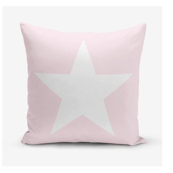 Puuvillasegust padjapüür Star Pink, 45 x 45 cm - Minimalist Cushion Covers