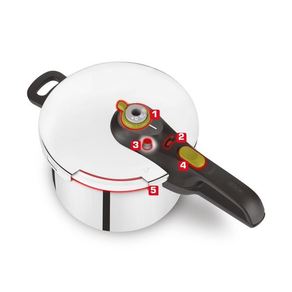 Roostevabast terasest survepott 6 l Secure5 Neo - Tefal-image-3