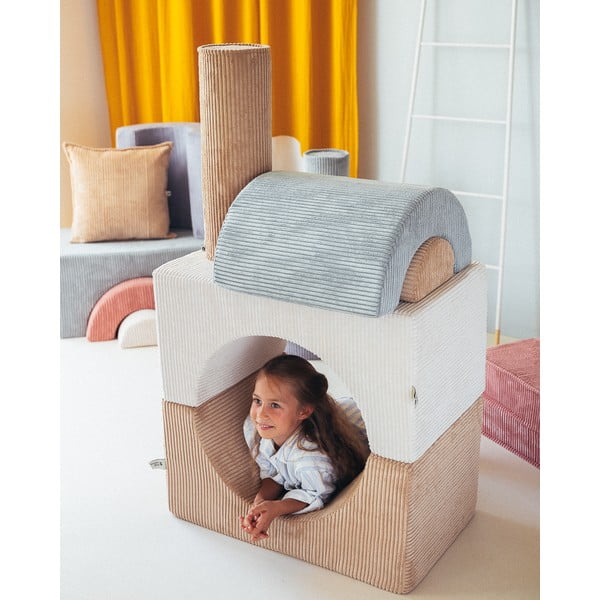 Mündivärvi velvetist-vahtplastist mänguväljak Rainbow - Wigiwama-image-1