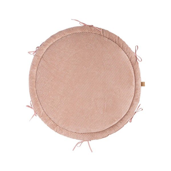 Roosa beebipesa 100x100 cm - Meowbaby-image-3