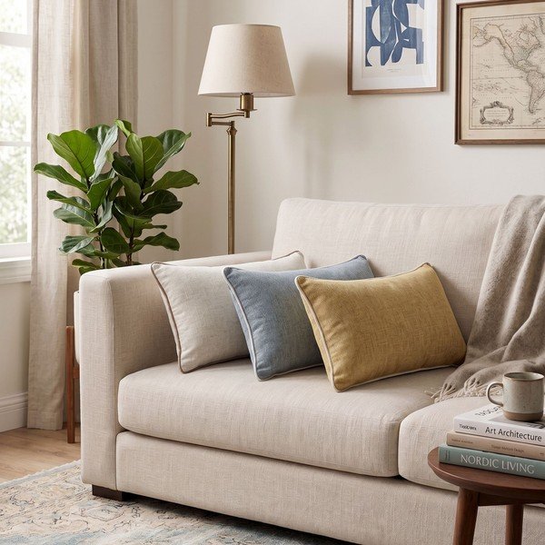 Padjapüürid komplektis 2 tükki 50x30 cm Linen - Mioli Decor-image-3
