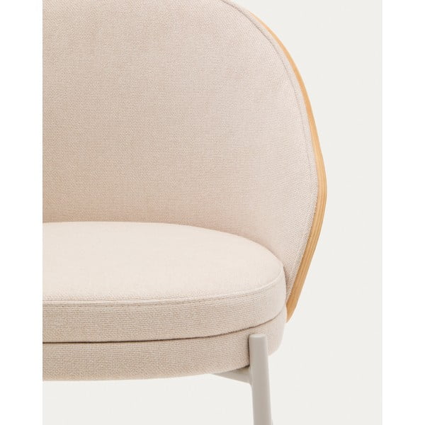 Kreem söögitool Eamy - Kave Home-image-1