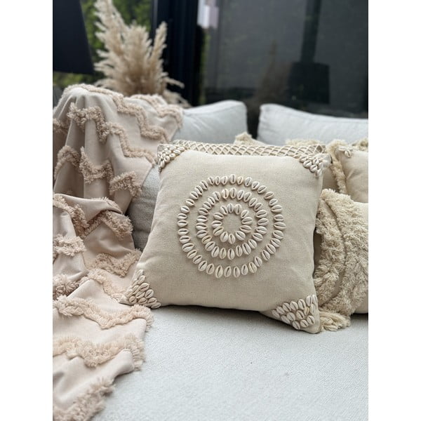 Puuvillane padjakate 43x43 cm Seashells - Mioli Decor-image-2