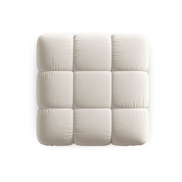 Beež sametist modulaarne jalatugi Bellis - Micadoni Home-image-4