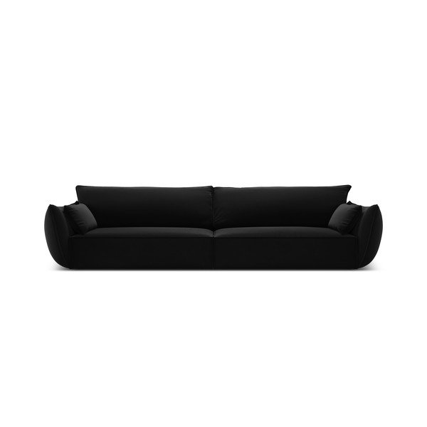 Must sametist diivan 248 cm Vanda - Mazzini Sofas