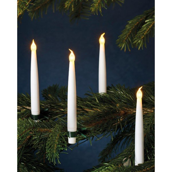 Valge LED jõulukaunistus, 10 tk ø 2 cm Carolin - Sirius-image-2