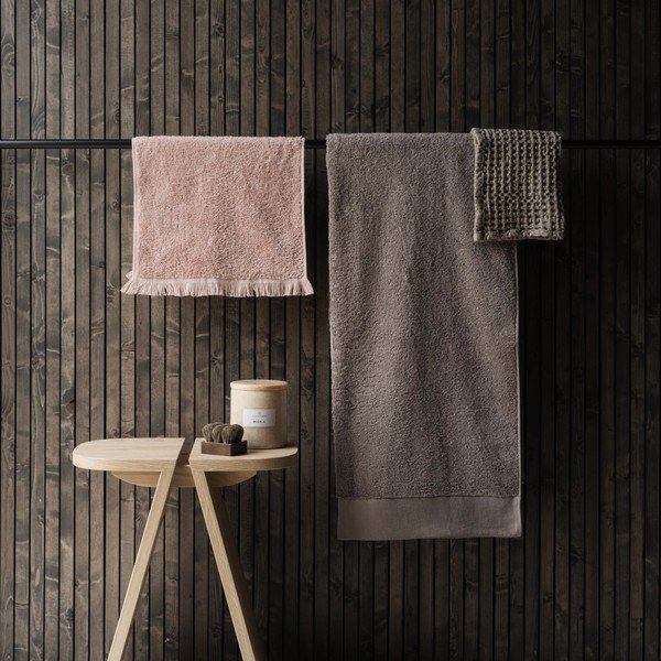 Roosa puuvillased rätikud 2 tk 30x50 cm komplektis FRINO - Blomus-image-1