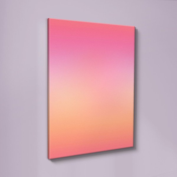 Trükitud pilt lõuendil 70x100 cm Pink Aura - Styler-image-4