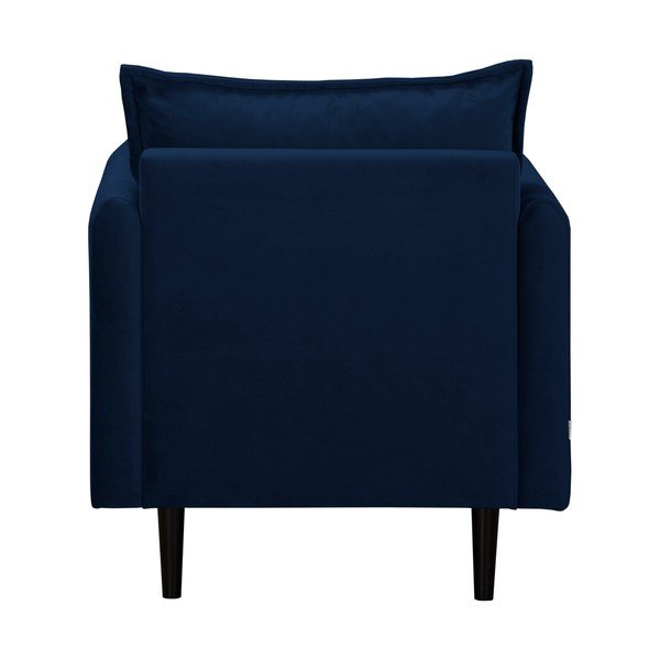 Tumesinine sametist tugitool Juli - Ropez-image-3