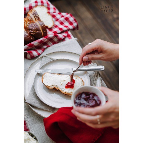 Linased salvrätikud, 2 tk komplektis Red Gingham - Linen Tales-image-4