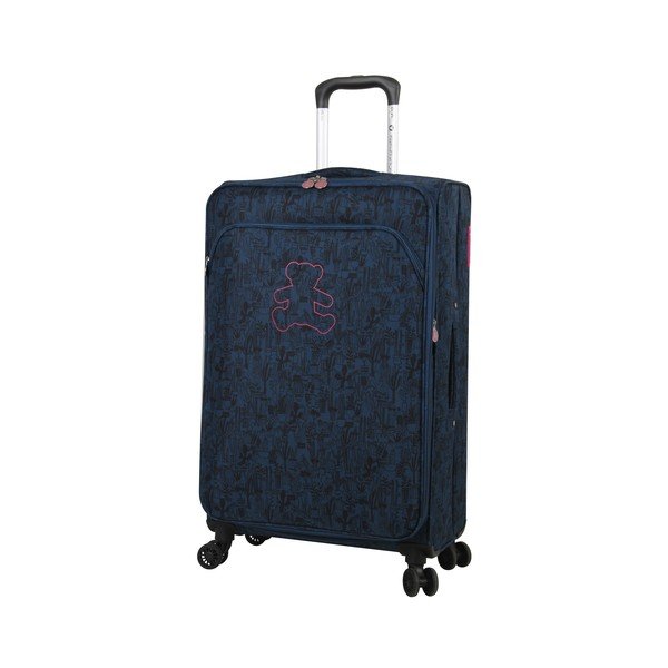 Lulucastagnette Teddy Bear sinine 4 ratastega pagas, 71 l - LULUCASTAGNETTE-image-1