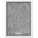 Plakat raamis 40x55 cm Prague - Wallity