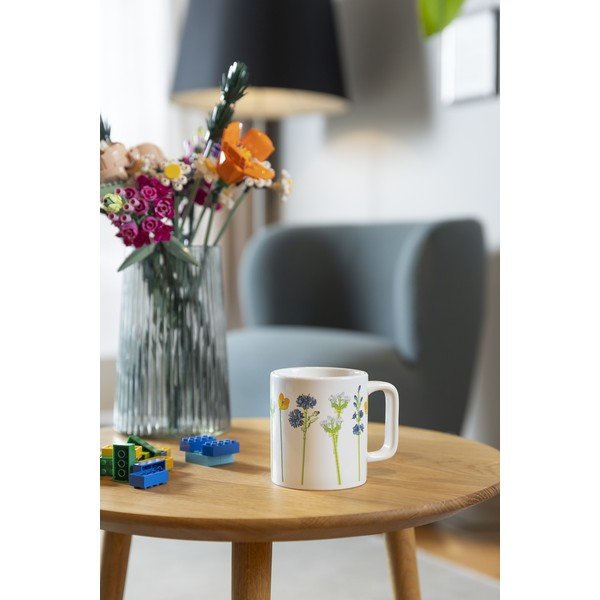 Valge keraamiline laste kruus 300 ml Meadow Flowers - LEGO®-image-1