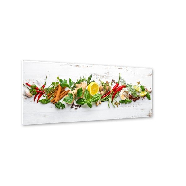 Obraz Styler Glasspik Shabby Herbs, 30 x 80 cm-image-1