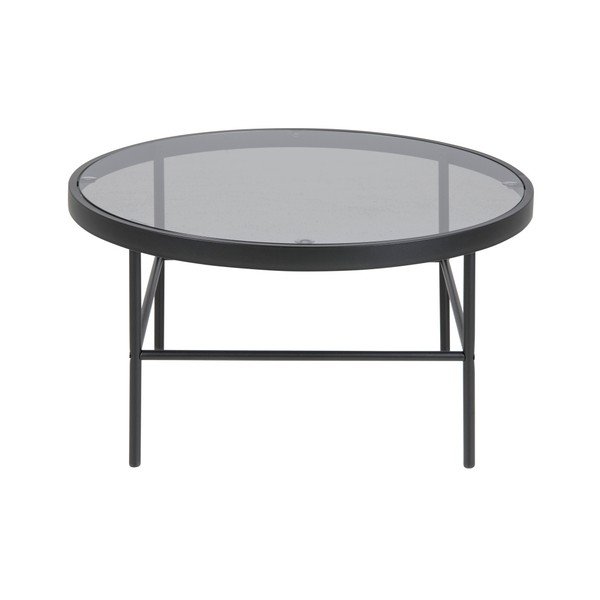 Must ümmargune kohvilaud ø 80 cm Hoya - Actona-image-2