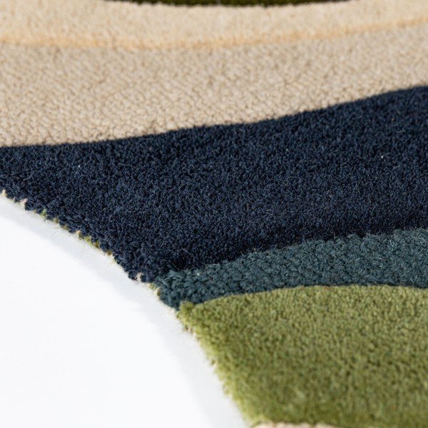 Roheline käsitsi kootud villane vaip 200x290 cm Envy Wool - Flair Rugs-image-4