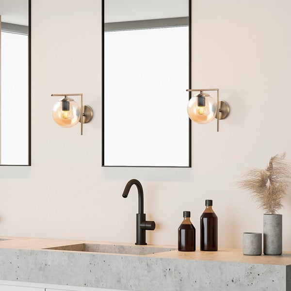 Kuldne seinavalgusti ø 15 cm Antique - Opviq lights-image-1