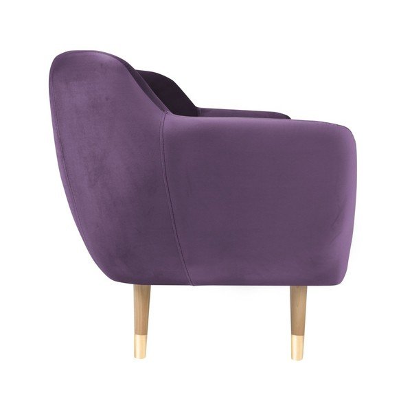 Fialové křeslo Mazzini Sofas Amelie-image-2
