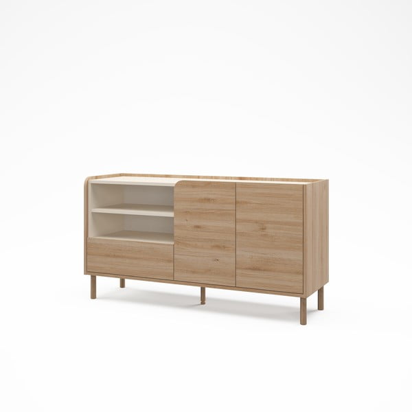 Tammespoonist kummut 141x75,5x44 cm Monza - Marckeric-image-4