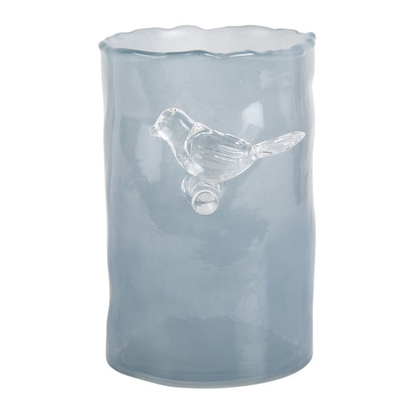 Sinine klaasvaas (kõrgus 15 cm) Bird On Branch – PT LIVING